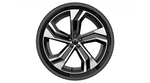 Set roti iarna Volvo XC90 22 inch 5-Double Spoke Black Diamond Cut Pirelli Scorpion Winter