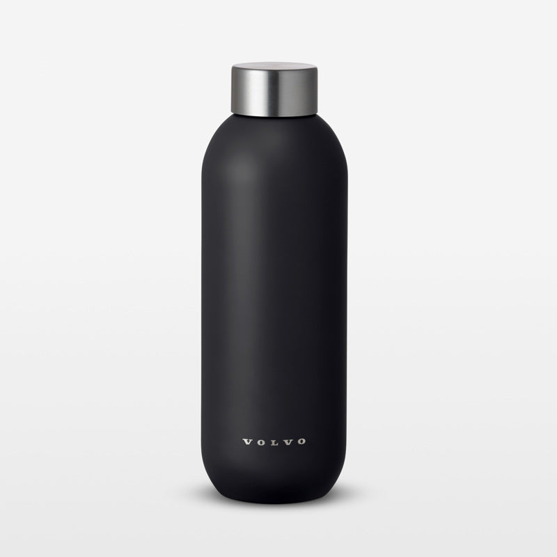 Sticla de apa originala Volvo x Stelton negru otel inoxidabil reciclat