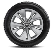 Janta aliaj 17x7J silver cu anvelopa Goodyear UltraGrip Performance 3 205/55R17 pentru Toyota Proace City Verso