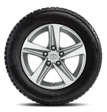 Janta aliaj 16x7J silver cu anvelopa Goodyear UltraGrip Performance 3 205/55R16 pentru Toyota Corolla