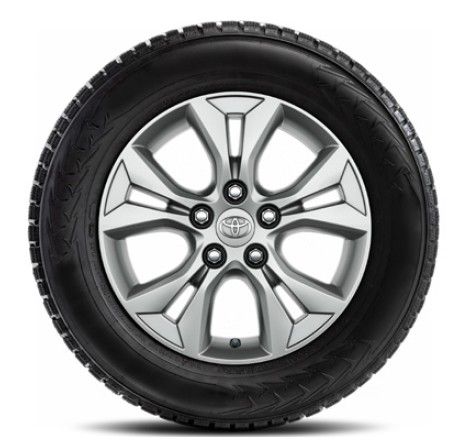 Janta aliaj 16x6.5J silver cu anvelopa Goodyear UltraGrip 8 Performance 205/65R16 pentru Toyota Yaris Cross