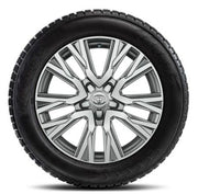 Janta aliaj 17x7J silver cu anvelopa Dunlop Winter 215/55R17 pentru Toyota Yaris Cross
