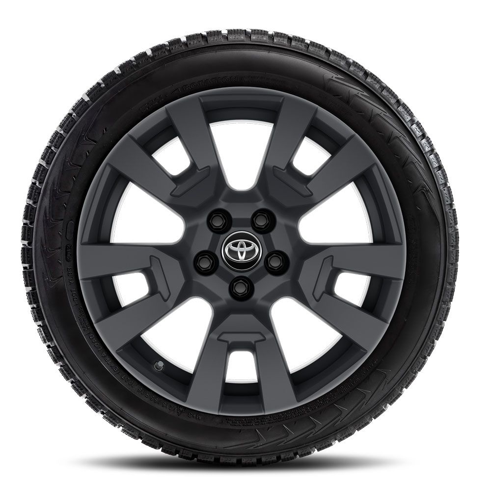Janta aliaj 18x7.5J matt black cu anvelopa Goodyear UltraGrip Performance 3 235/60R18 pentru Toyota RAV4