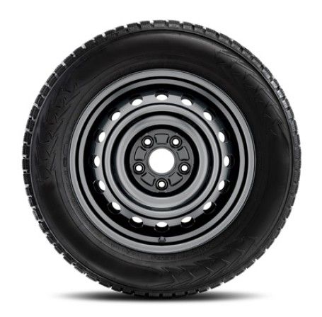 Janta otel 17x7J black cu anvelopa Falken Eurowinter VAN01 215/60R17C pentru Toyota Proace Verso