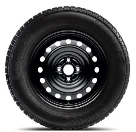 Janta otel 15x6J black cu anvelopa Goodyear UltraGrip Performance 3 185/65R15 pentru Toyota Yaris