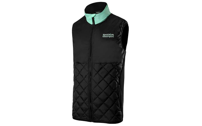 Vesta Skoda Motorsport unisex negru electric green marimi S-XXL