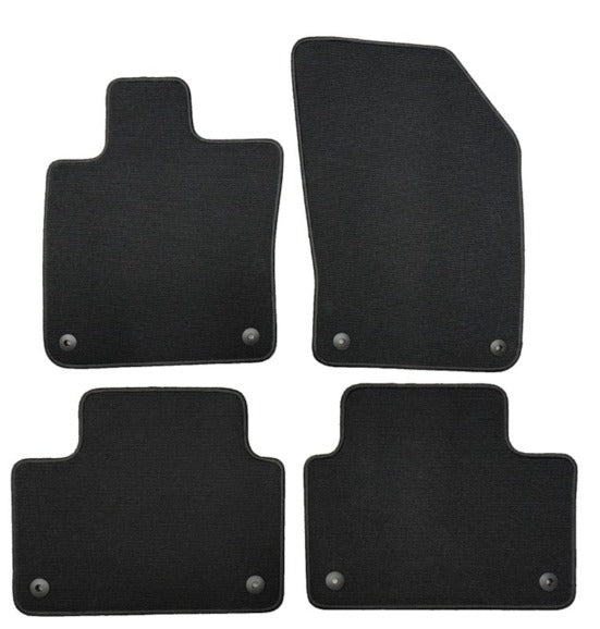 Set covorase auto Volvo S60 V60 negru carbune