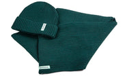 Set caciula si fular Skoda verde emerald