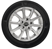 Set Roti Iarna Audi A3 allstreet - AZW Peak 7x17 5/112/39 - Argintiu