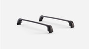 Bare transversale Volvo originale – profil aerodinamic, sina T, compatibile cu accesorii plafon - CarFun.ro - Accesorii Originale