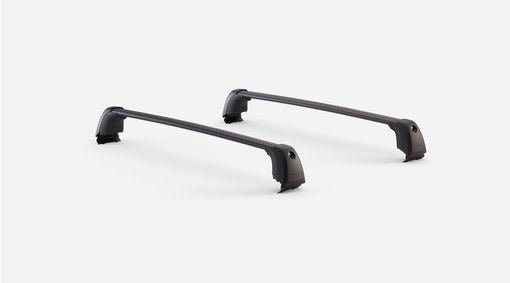 Bare transversale Volvo originale – profil aerodinamic, sina T, compatibile cu accesorii plafon - CarFun.ro - Accesorii Originale