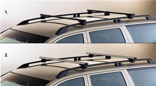Bare transversale Volvo XC90 pe sine portbagaj profil clasic - CarFun.ro | Accesorii Originale Auto