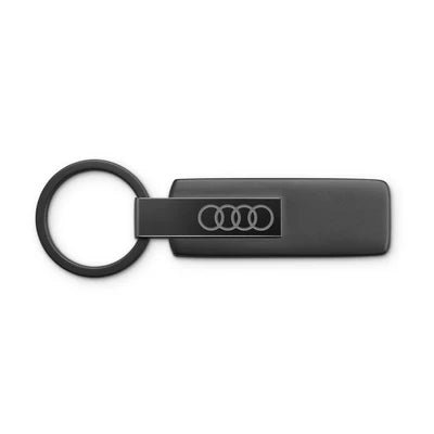 Breloc Audi Design negru din inox - CarFun.ro - Accesorii Originale