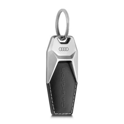 Breloc Audi Q4 e - tron din Piele si Metal – Design Elegant - CarFun.ro - Accesorii Originale
