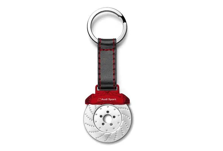 Breloc Audi Sport cu jeton carucior RS negru argintiu - CarFun.ro - Accesorii Originale