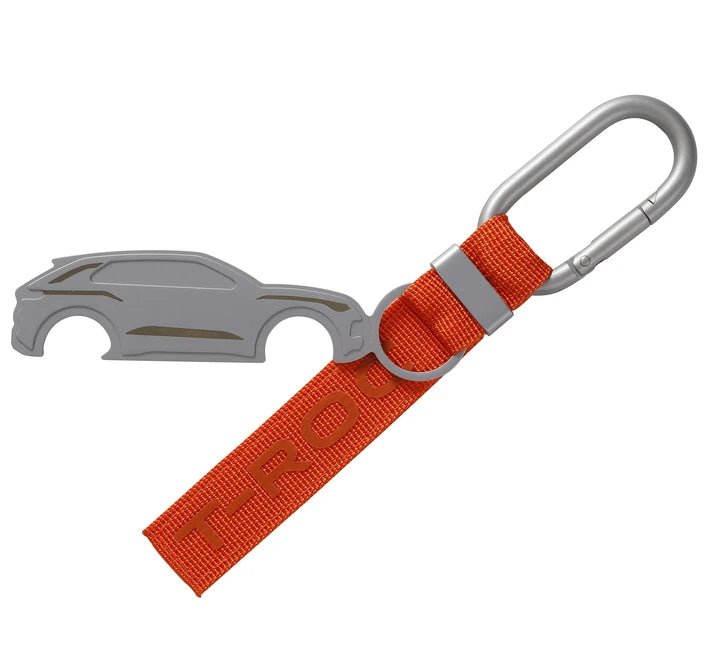 Breloc Chei Volkswagen T - Roc Original – cu deschizator sticle - CarFun.ro - Accesorii Originale