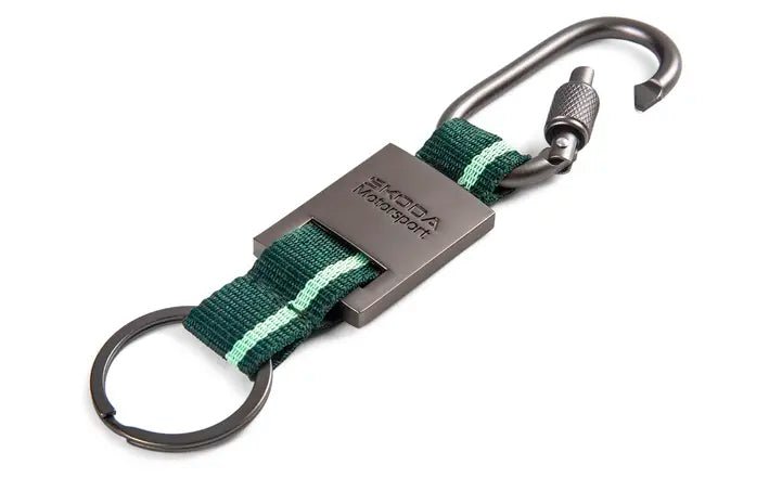 Breloc Skoda Motorsport metalic - CarFun.ro - Accesorii Originale