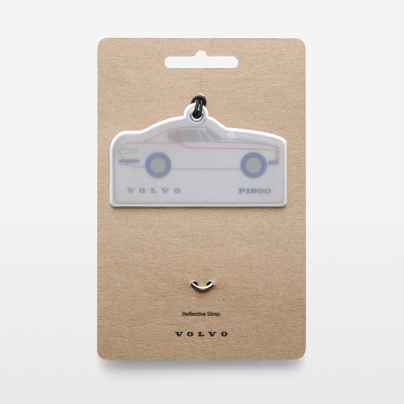 Breloc Volvo P1800 reflectorizant 8.5x5 cm - CarFun.ro - Accesorii Originale