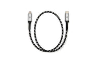Cablu incarcare premium Volkswagen USB - C la Apple Lightning 50cm cu logo iluminat - CarFun.ro - Accesorii Originale