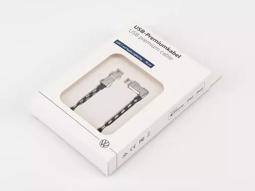 Cablu original VW USB-C la Apple Lightning, 70 cm - Volkswagen Shop