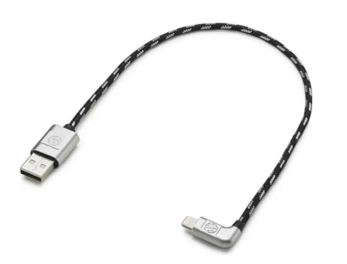 Cablu USB Apple Lightning Volkswagen 30 cm premium CarPlay original - CarFun.ro - Accesorii Originale