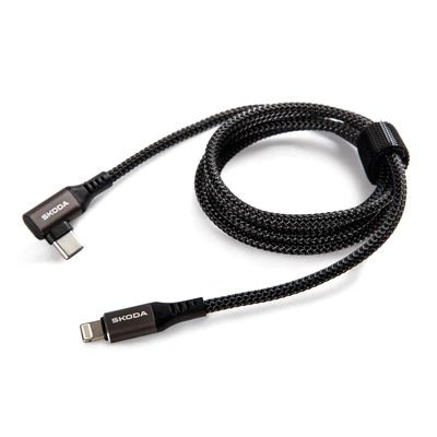 Cablu USB - C la Apple Lightning Skoda - CarFun.ro - Accesorii Originale