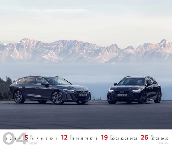 Calendar Audi A 39x46 cm - CarFun.ro - Accesorii Originale