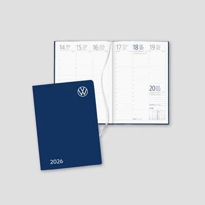 Calendar Volkswagen V hardcover saptamanal - CarFun.ro - Accesorii Originale