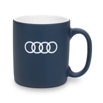 Cana Audi portelan 350ml albastru inchis - CarFun.ro - Accesorii Originale