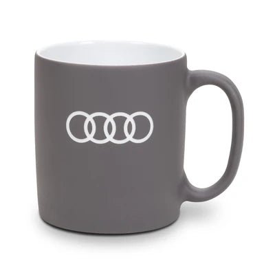 Cana Audi portelan 350ml gri - CarFun.ro - Accesorii Originale