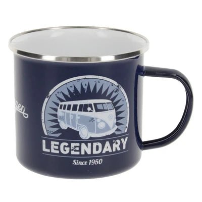 Cana emailata retro 500 ml - CarFun.ro - Accesorii Originale