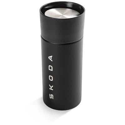 Cana termica Skoda 300ml neagra - CarFun.ro - Accesorii Originale