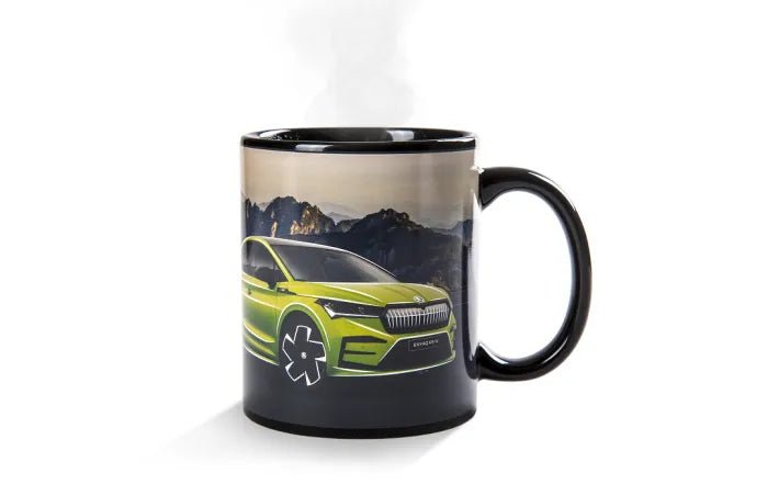 Cana termosensitiva din portelan 350 ml - CarFun.ro - Accesorii Originale