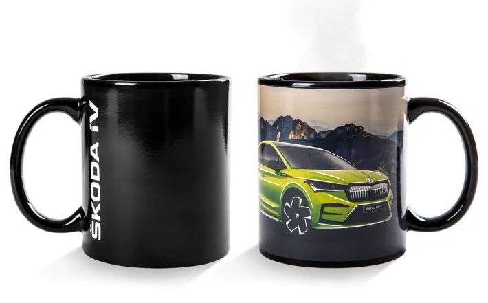 Cana termosensitiva din portelan 350 ml - CarFun.ro - Accesorii Originale