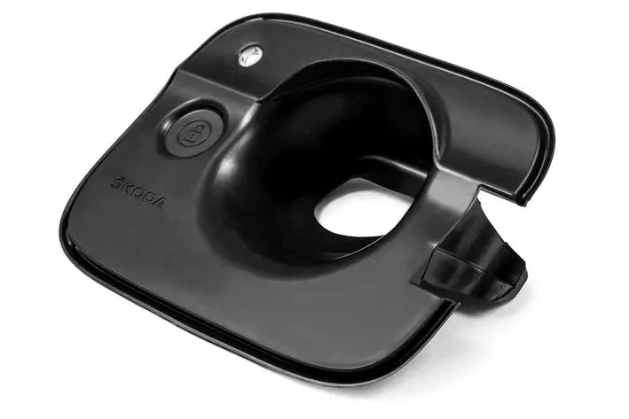 Capac Protectie pentru Conectorul de Incarcare Skoda Enyaq iV, TPE, Gri Inchis - CarFun.ro - Accesorii Originale
