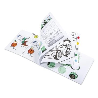 Carte creativa copii – jocuri educative, stickere si activitati interactive 3+ - CarFun.ro - Accesorii Originale