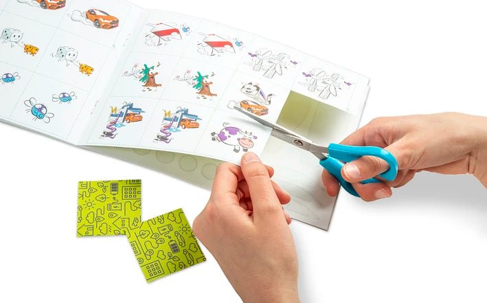 Carte creativa copii – jocuri educative, stickere si activitati interactive 3+ - CarFun.ro - Accesorii Originale