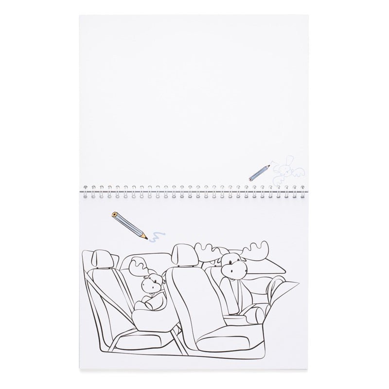 Carte de Colorat si Activitati Volvo, Copii - CarFun.ro - Accesorii Originale Auto