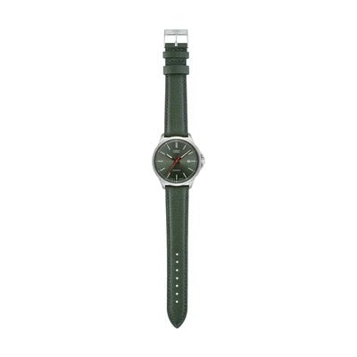 Ceas automat Audi argintiu graugrun Sellita SW200 41 mm - CarFun.ro - Accesorii Originale