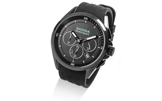 Ceas Skoda motorsport solar cu mecanism SEIKO EPSON VR42 - CarFun.ro - Accesorii Originale