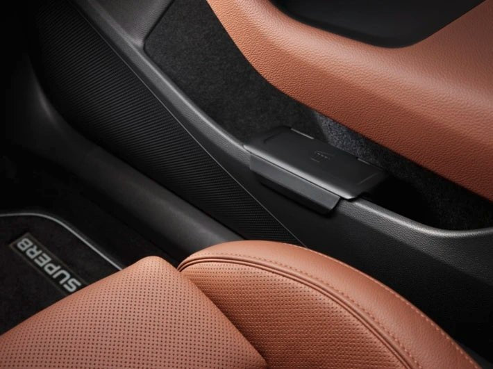 Cos de gunoi Skoda pentru captuseala usii - Superb IV / Superb IV Combi 2024+ - CarFun.ro - Accesorii Originale Auto