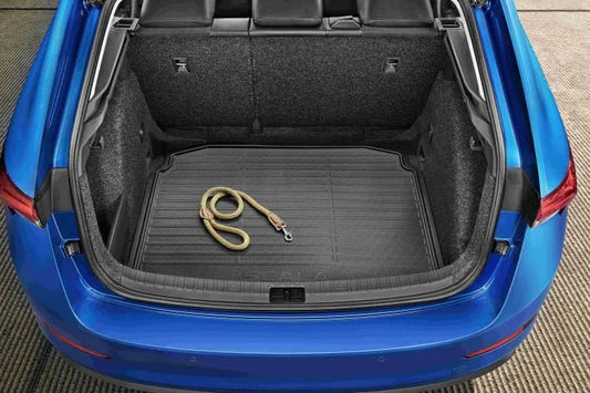 Covoras portbagaj reversibil Skoda Scala – textil si plastic, protectie multifunctionala - CarFun.ro - Accesorii Originale
