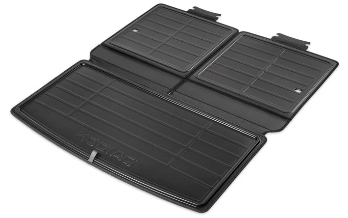 Covoras portbagaj Skoda Kodiaq 2024+ 7 locuri pliabil - CarFun.ro - Accesorii Originale