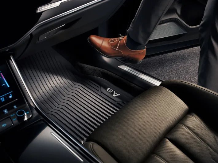 Covorase cauciuc Audi A8 D5 2018+ fata originale - CarFun.ro - Accesorii Originale