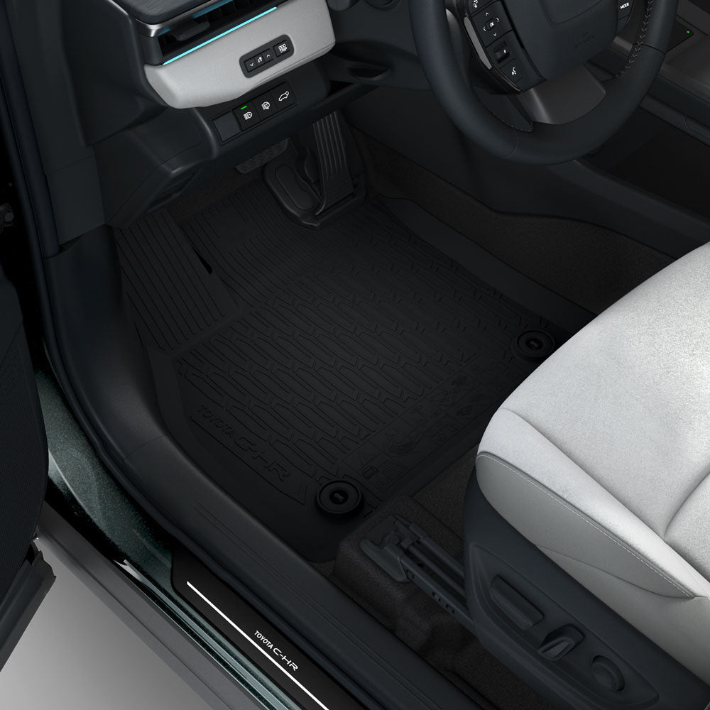 Covorase cauciuc originale Toyota C - HR 2025+ set interior LHD - CarFun.ro - Accesorii Originale