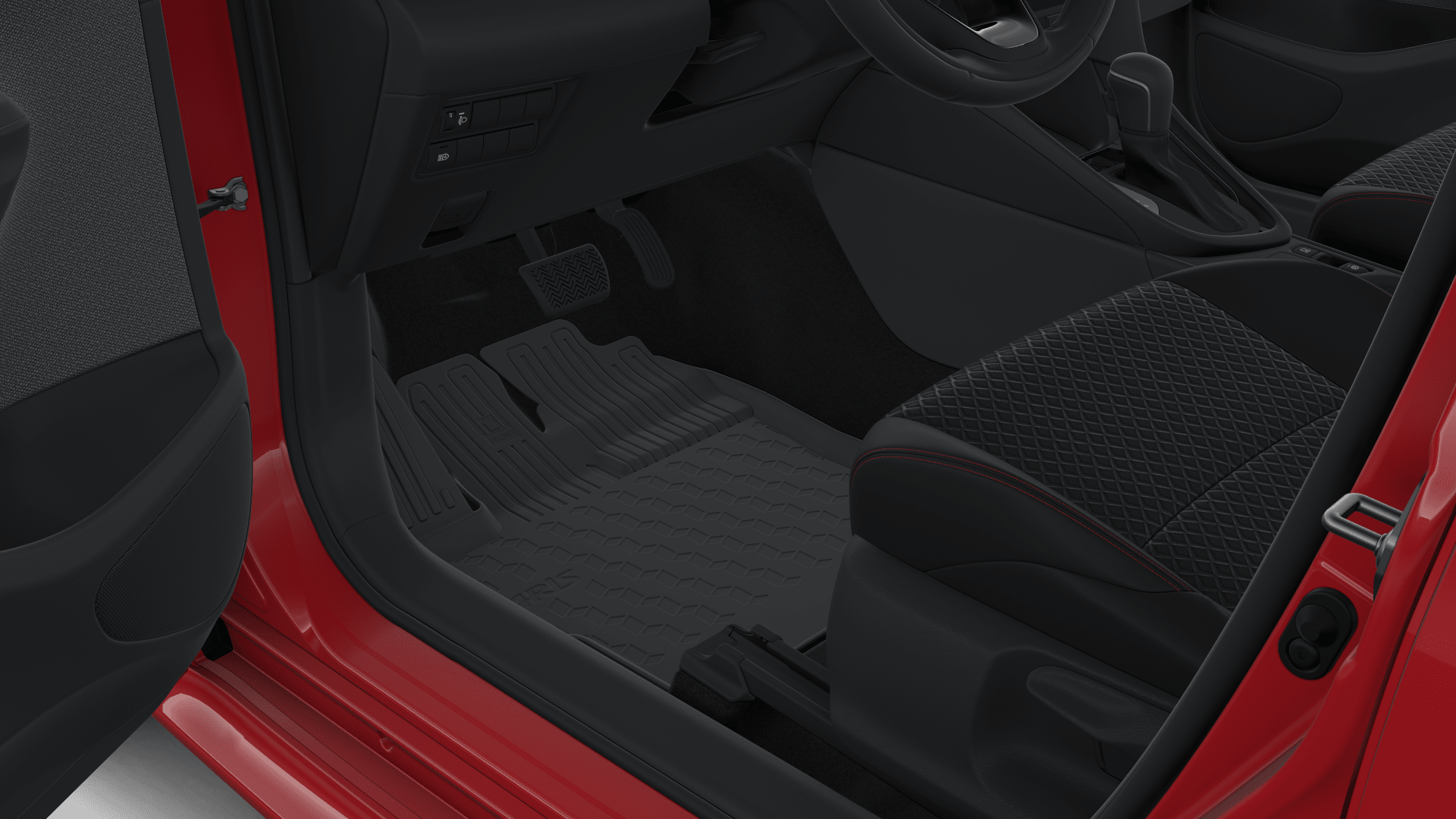 Covorase cauciuc originale Toyota Yaris Hybrid 2020+ - CarFun.ro - Accesorii Originale