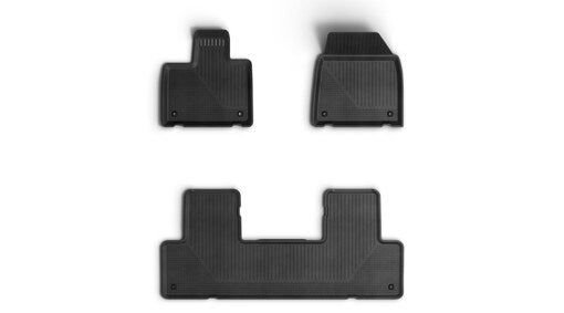 Covorase interior cauciuc originale Volvo EX90 2025 - set 3 bucati - CarFun.ro - Accesorii Originale