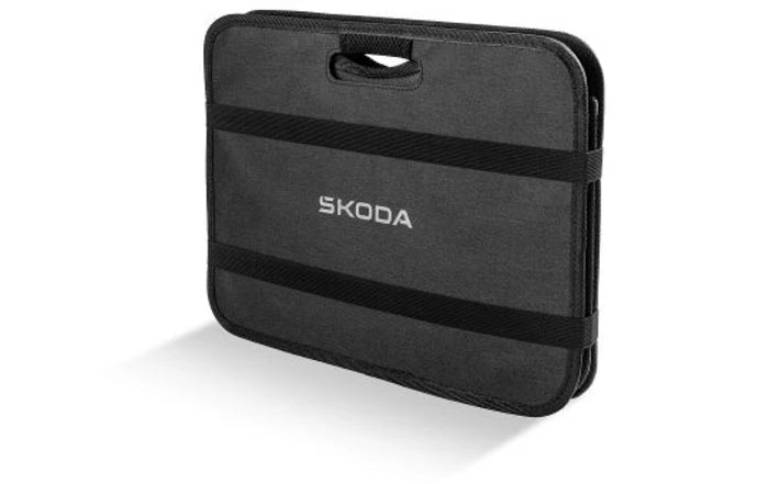 Cutie pliabila originala Skoda 40x30x57 cm - antracit - CarFun.ro - Accesorii Originale Auto