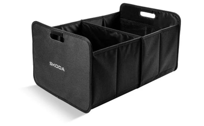 Cutie pliabila originala Skoda 40x30x57 cm - antracit - CarFun.ro - Accesorii Originale Auto