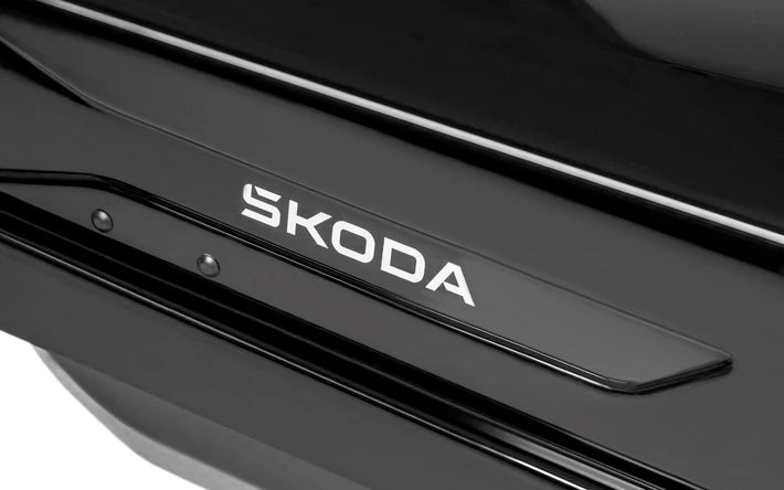 Cutie portbagaj Skoda 512L 228 cm ABS negru lucios - CarFun.ro - Accesorii Originale